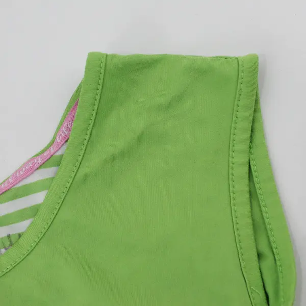MUK LUKS Cloud Knit Pajama Tank Top Women’s 3X Sleeveless Pullover Lime Green