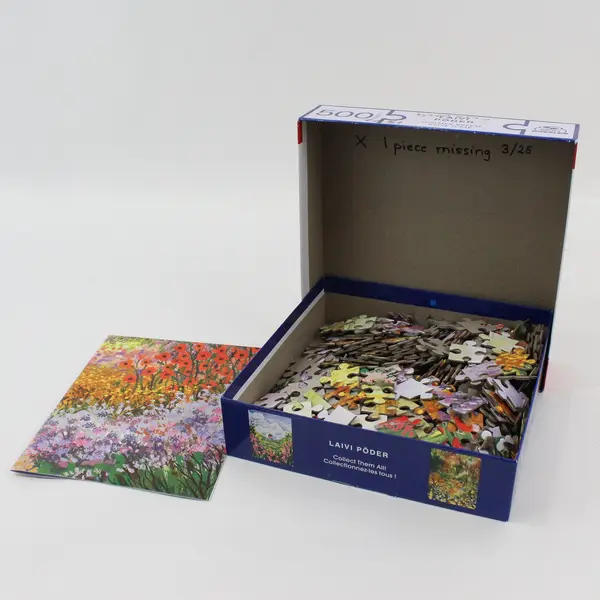 Spin Master Puzzles Summer Breeze Laivi Poder 500 Pc 1 Piece Missing