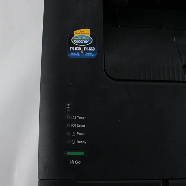 Brother HL-L2320D Monochrome Laser Printer Black Gray Auto Duplex Powers On