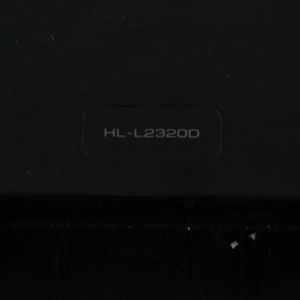 Brother HL-L2320D Monochrome Laser Printer Black Gray Auto Duplex Powers On