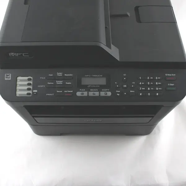 Brother MFC-7860DW Wireless Monochrome Laser Printer Scanner Copier Fax