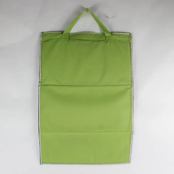 Style Selections Blue Green Striped Memo Organizer Dry Erase Cork Pockets