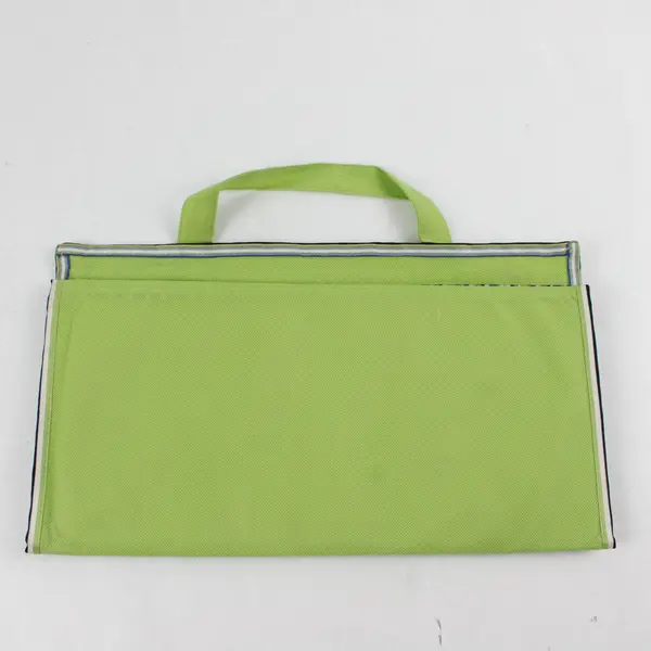 Style Selections Blue Green Striped Memo Organizer Dry Erase Cork Pockets