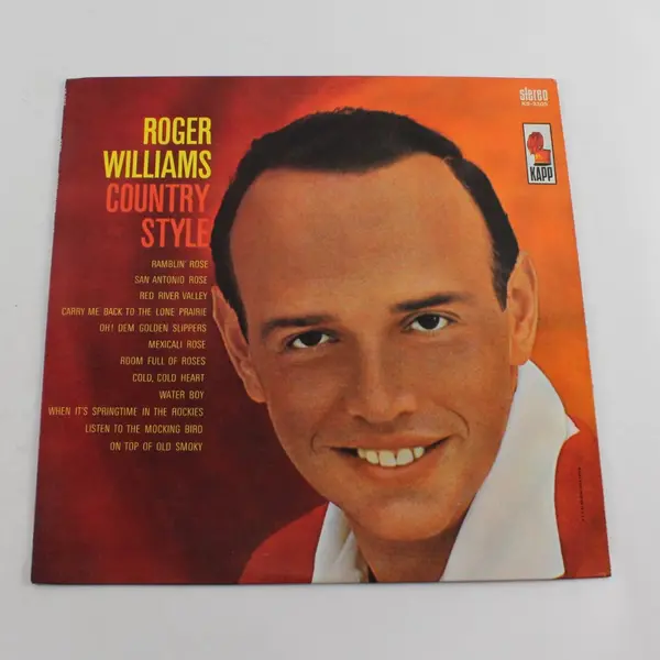 Roger Williams - Country Style 12" Vinyl Record