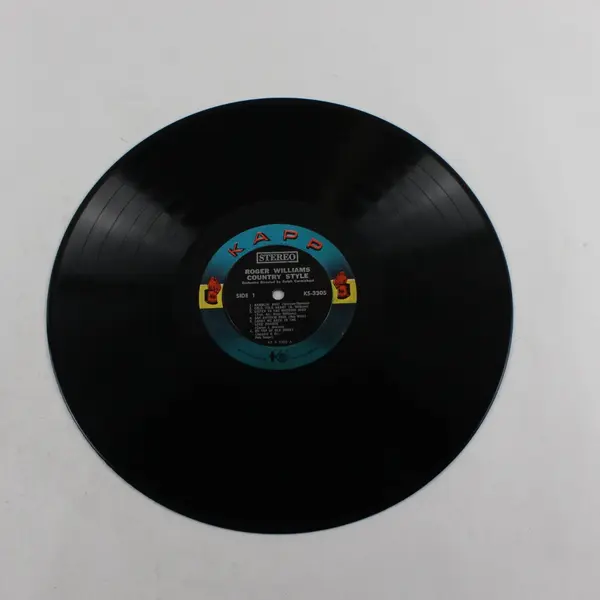 Roger Williams - Country Style 12" Vinyl Record