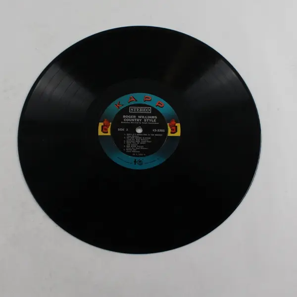 Roger Williams - Country Style 12" Vinyl Record