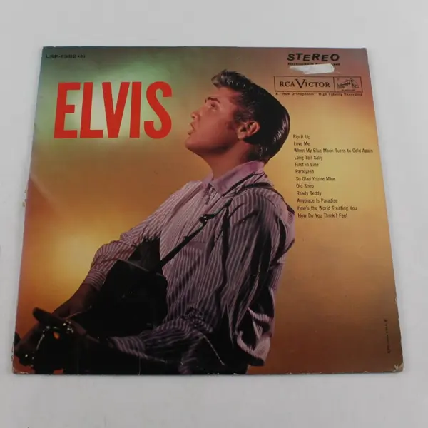Elvis Presley Elvis LSP-1382 RCA Victor 12" Vinyl LP
