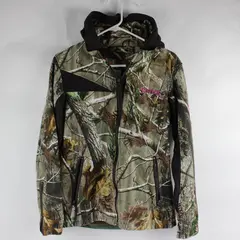 Scent-Lok Realtree Camo Long Sleeve Zip Up Sweatshirt Women's Size M