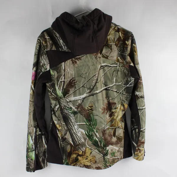 Scent-Lok Realtree Camo Long Sleeve Zip Up Sweatshirt Women's Size M