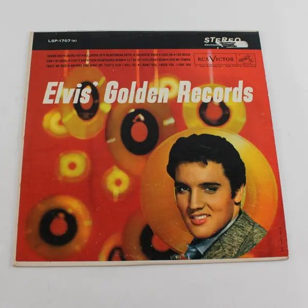 Elvis Presley Elvis' Golden Records RCA Victor LP 12" Vinyl