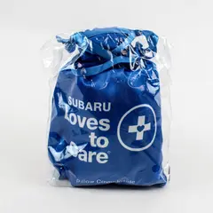 Sunscope Subaru Loves to Care Blue Pillow Case New