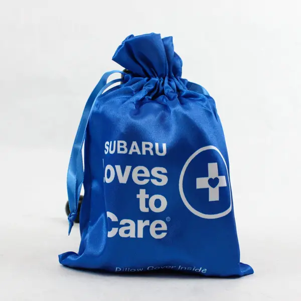 Sunscope Subaru Loves to Care Blue Pillow Case New