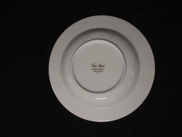 Set of 5 Mikasa Marsha Fine China Soup Bowls L5599 Pink Blue Lily Gold Trim 
