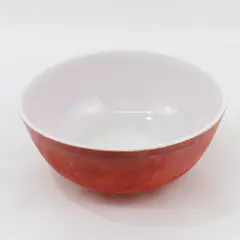 Vintage Pyrex 4qt Red Mixing Bowl #404 With Fading