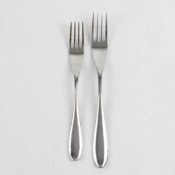 Set of 2 Robert Welch Deta Stainless Steel Salad Fork and Dining Fork 
