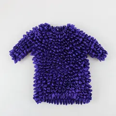 FC Violet Purple Popcorn Bubble Top One Size