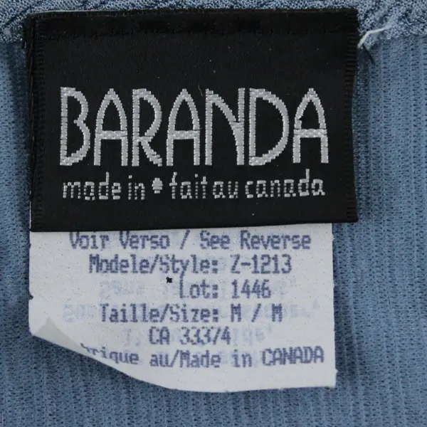 VTG Baranda Powder Blue Textured Tank Top Women's Medium