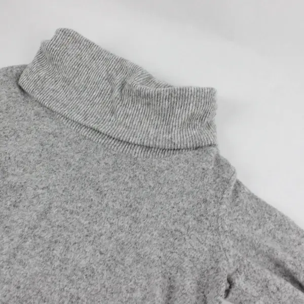 Apt. 9 Light Gray Cowl Neck Pullover Sweater Women's PL