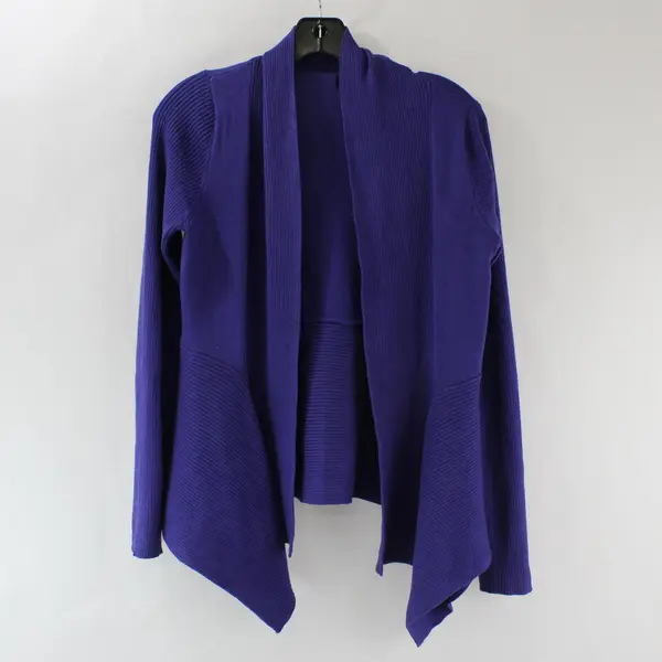 Verve Ami Purple Open-Front Cardigan Women's Medium