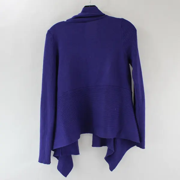 Verve Ami Purple Open-Front Cardigan Women's Medium