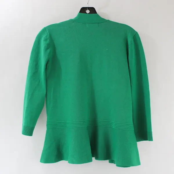 Verve Ami Green Open-Front Cardigan Women's Medium