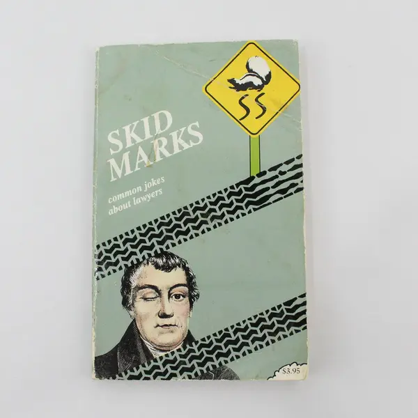 Vintage Skid Marks Common Jokes about Lawyers Michael Rafferty 1988 Paperback