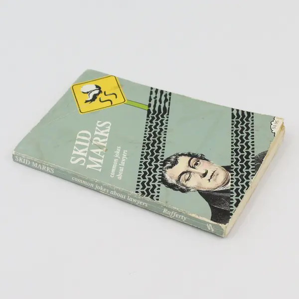 Vintage Skid Marks Common Jokes about Lawyers Michael Rafferty 1988 Paperback