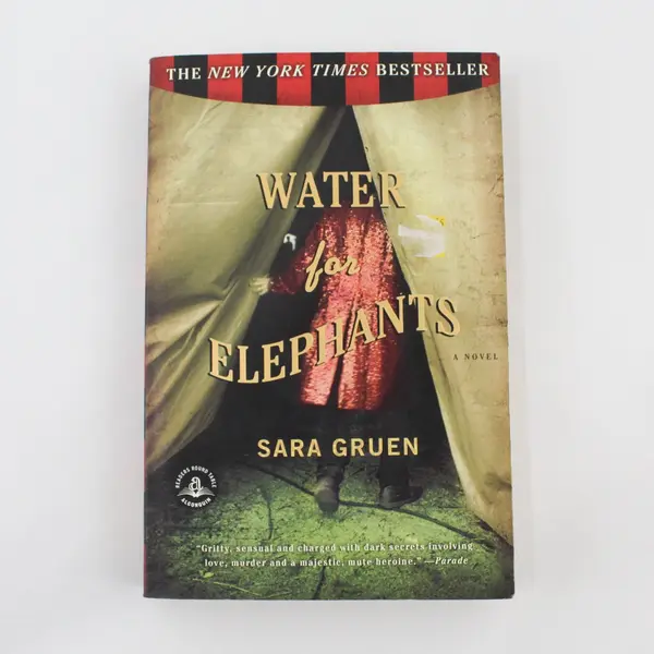 Water for Elephants Sara Gruen Paperback 2007 Good Condition