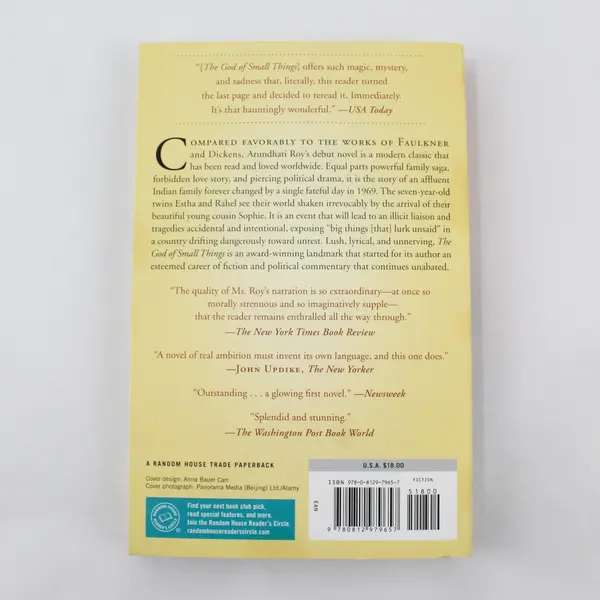 The God of Small Things A Novel by Arundhati Roy 2017 Paperback Good