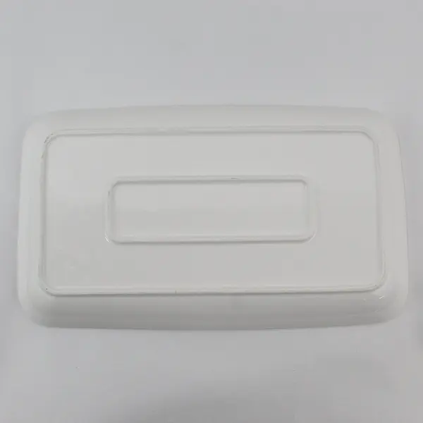 Unbranded 16 Inch Long White Ceramic Serving or Sandwich Tray