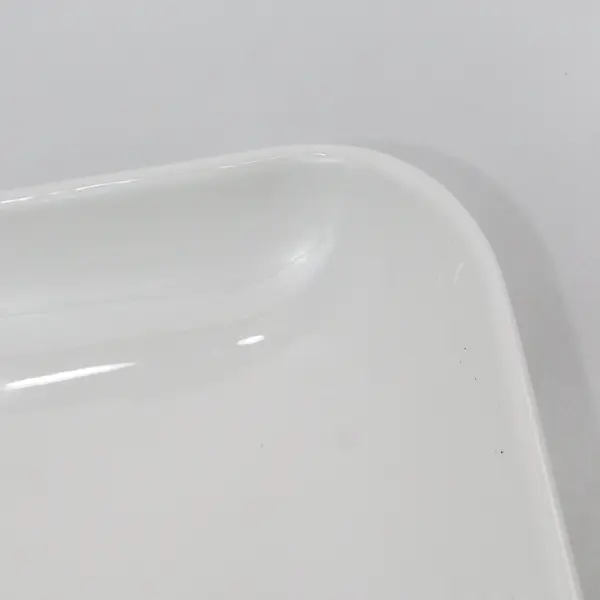 Unbranded 16 Inch Long White Ceramic Serving or Sandwich Tray