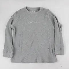 Nomad by Craft Flow Boys Waffle Knit Grey Long Sleeve Good Vibes Sz XL(7)