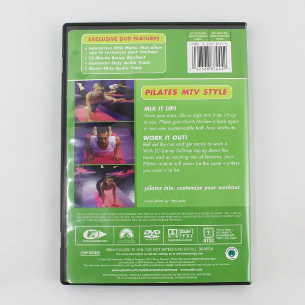 MTV: Pilates Mix DVD, 2004- Featuring Kristin McGee - 