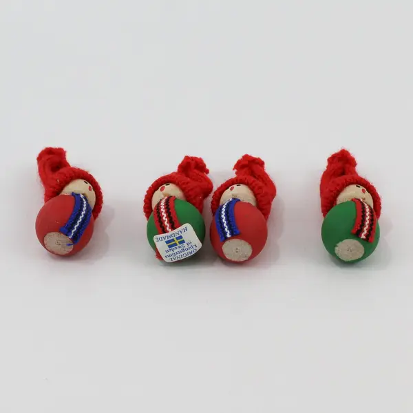 Lot of 4 Ljungstroms Of Sweden Handmade Miniature Elf Figurines  2.25"