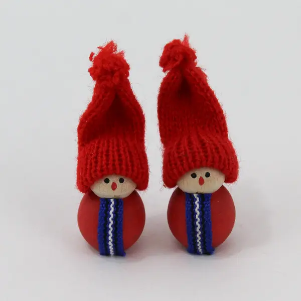 Lot of 4 Ljungstroms Of Sweden Handmade Miniature Elf Figurines  2.25"