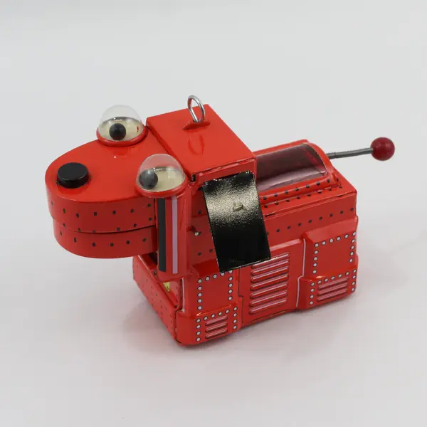 1999 Schylling Rover Tin, Wind-Up Toy With Key Overwound For Repair