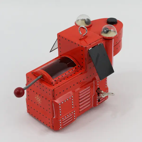 1999 Schylling Rover Tin, Wind-Up Toy With Key Overwound For Repair