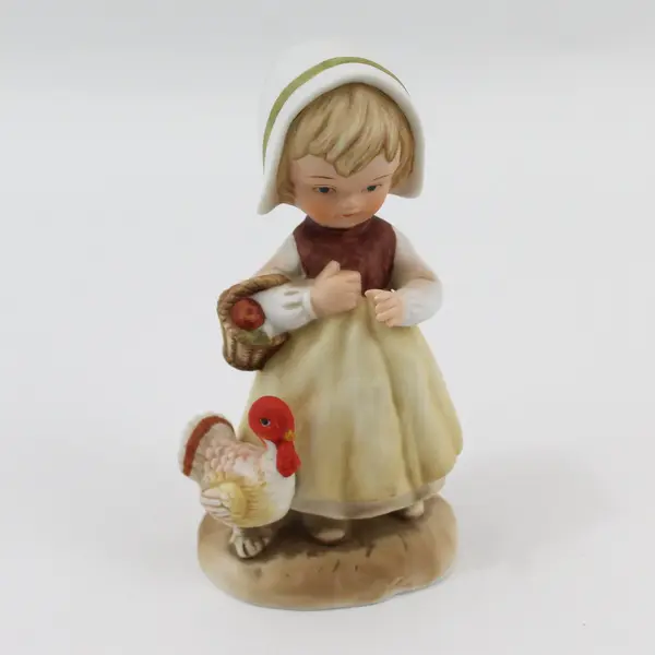 1980 Enesco All The Lord's Children November Figurine E-7930 by Lucas