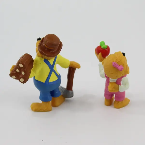 Applause Berenstain Bears PVC Figure Lot of 2 Papa Bear Sis Vintage