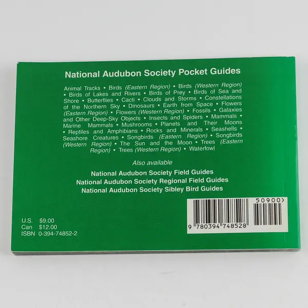 National Audubon Society Familiar Trees of North America West Book 1986