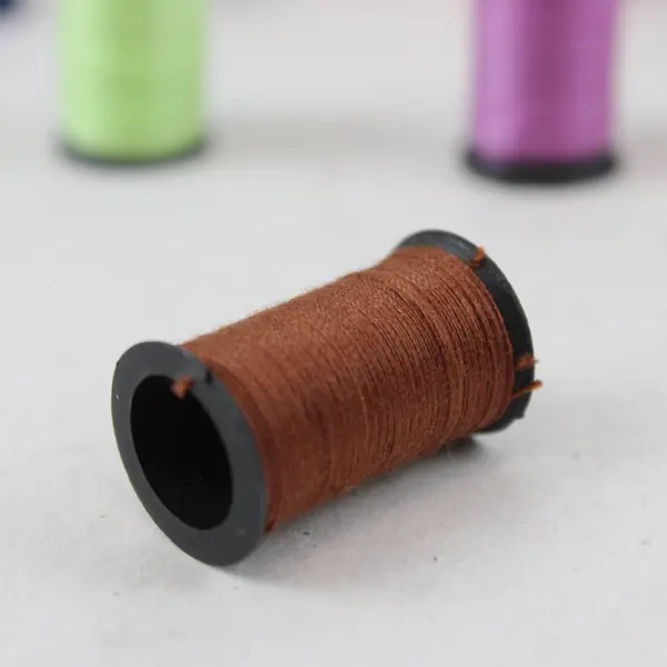 Lot of 24 Assorted Small Spools Sewing Thread Pre-Owned