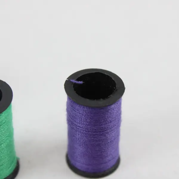 Lot of 24 Assorted Small Spools Sewing Thread Pre-Owned