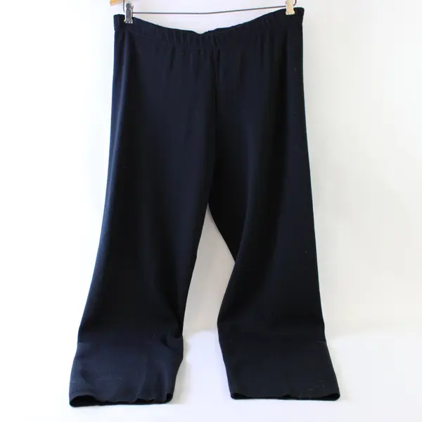 Karen Lessly Acrylic Pants Women's PL Elastic Waistband Comfy Warm