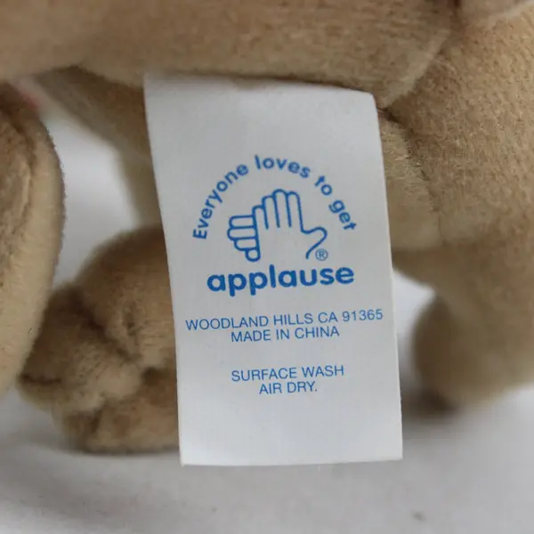 Applause Taco Bell Yo Quiero Chihuahua Dog with Rose Plush 6" FLAWED