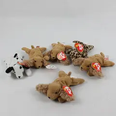 Lot of 6 Ty Teenie Beanie Babies McDonald's Happy Meal Toys