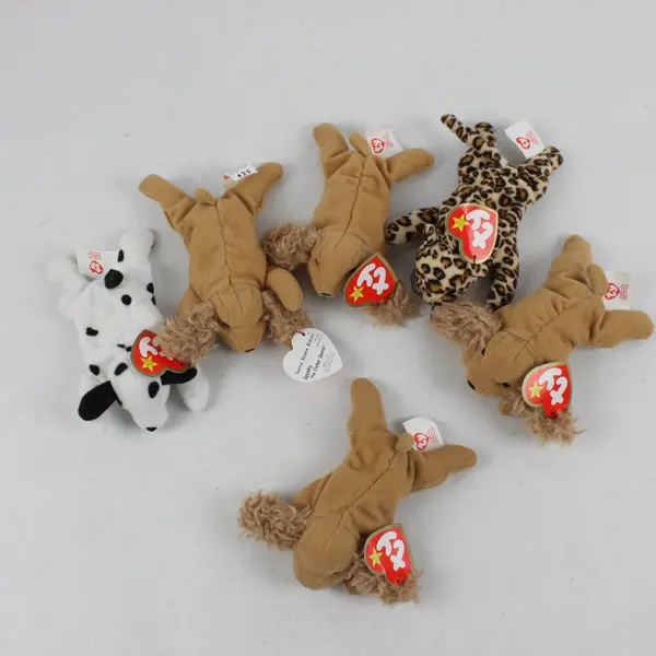 Lot of 6 Ty Teenie Beanie Babies McDonald's Happy Meal Toys
