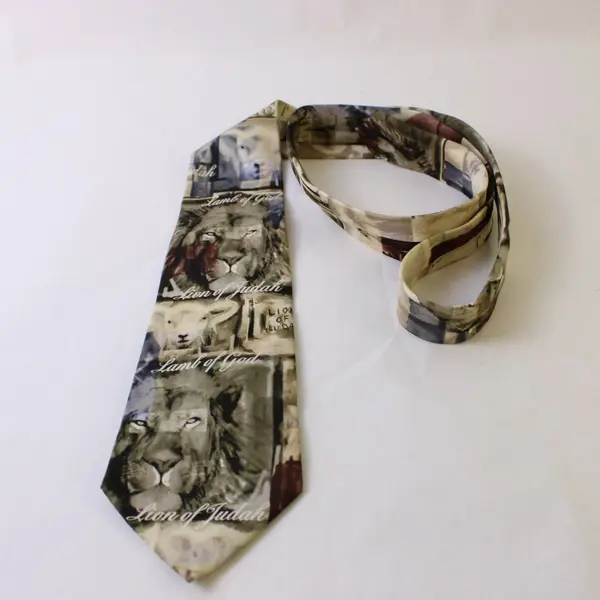 Lot of 4 Men's Silk Neckties Stafford Eagle Wings J. Garcia