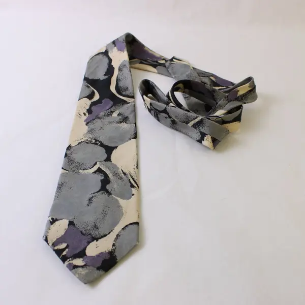 Lot of 4 Men's Formal Ties Multiple Brands 1 Clip-On Tie 3 Regular 