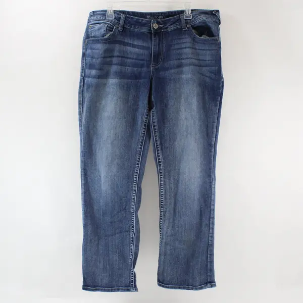 Maurices Medium Wash Bootcut Jeans Women's Size 16W Reg