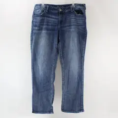 Maurices Medium Wash Bootcut Jeans Women's Size 16W Reg